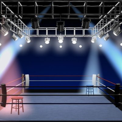 View of the Del Mar Boxing Ring Image